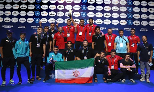 Iran Junior GR Team Placed Second in World Championships with 7 Medals